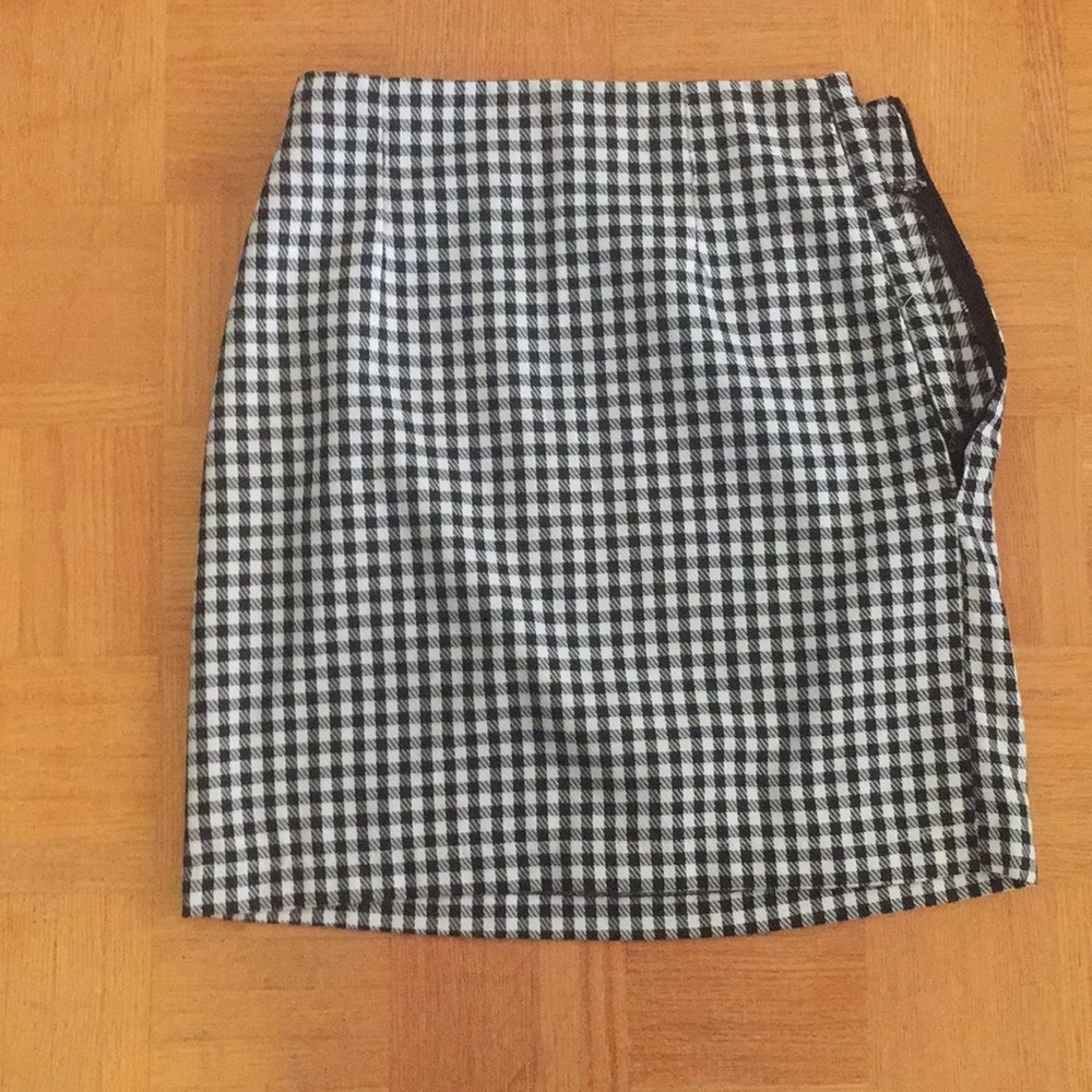 Mini Plaid Skirt